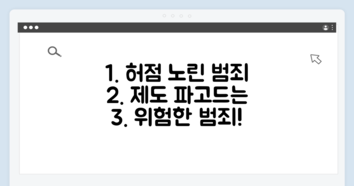 제도적 허점 파고드는 범죄