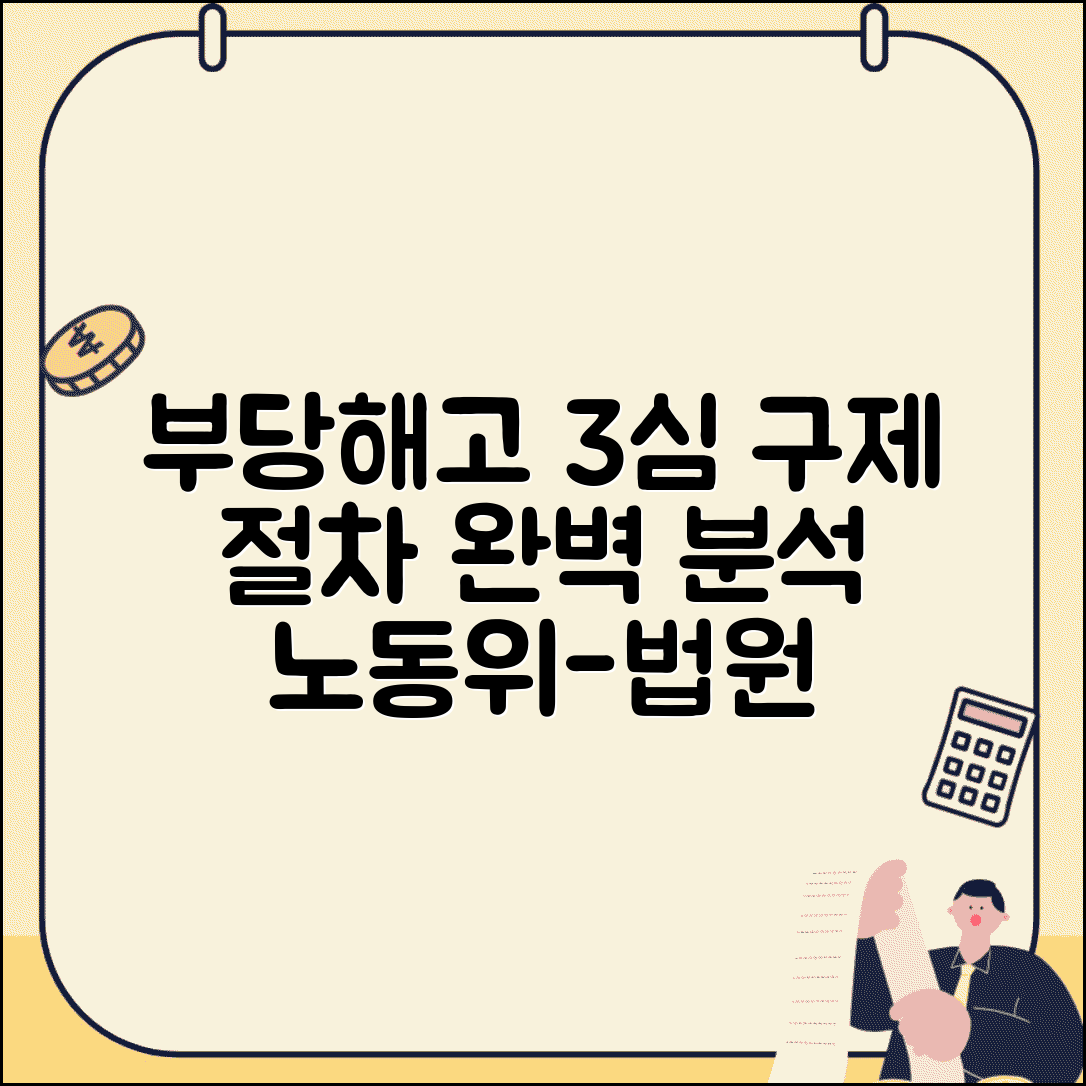 부당해고 구제 절차 | 지방노동위 중앙노동위 행정법원 3심 구조