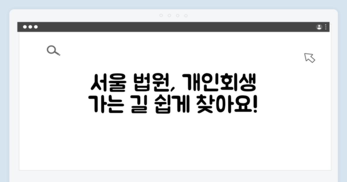 서울 개인회생법원 위치와 가는 길
