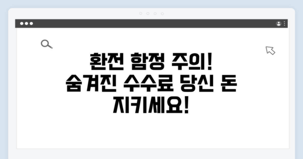 환전 시 놓치기 쉬운 함정