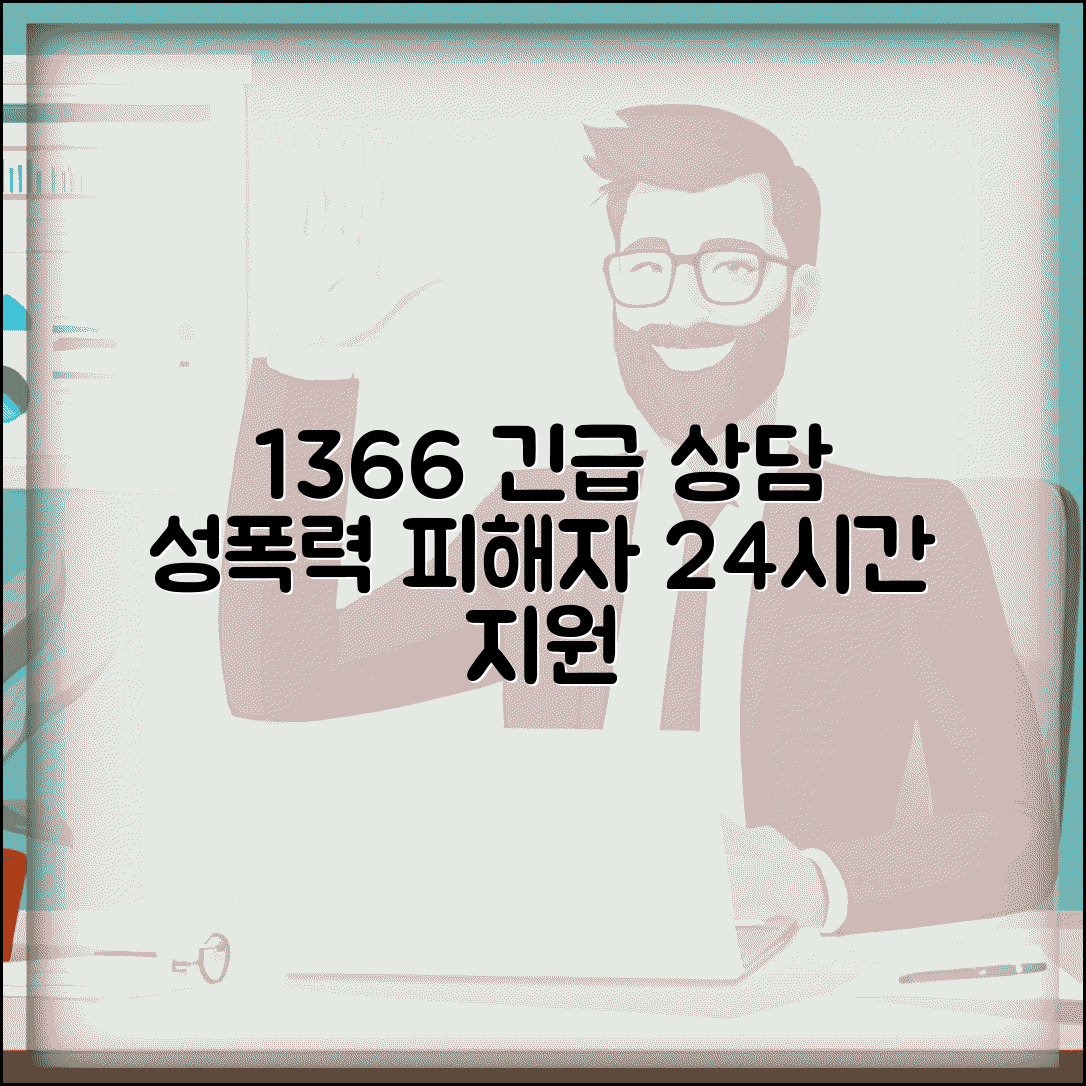 성폭력 상담 전화번호 1366 | 성폭력 피해자 24시간 긴급 상담과 법적 지원 서비스