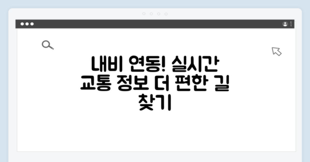 내비게이션 연동 교통 정보 활용