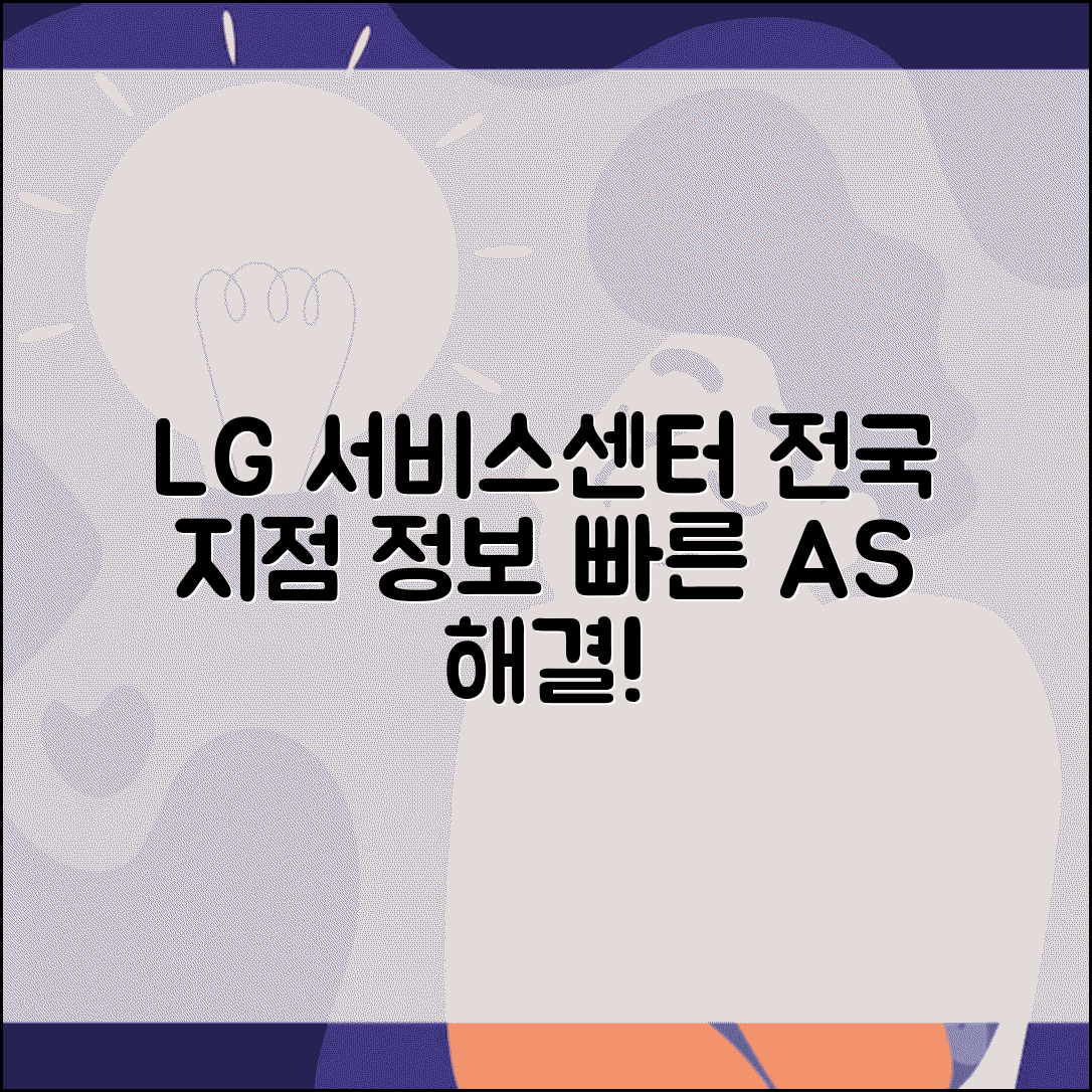 lg서비스센터 전국 지점 연락처 | LG 서비스센터 완벽 이용 가이드