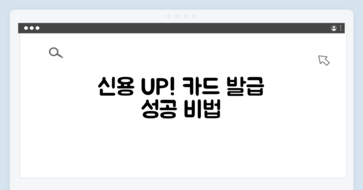 신용 점수 높여 카드 발급 성공하는 법