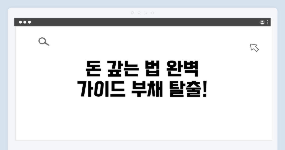 돈 갚는 방법, 제대로 알기