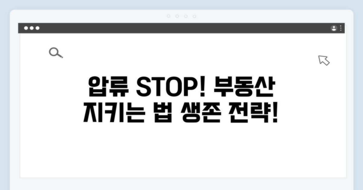 부동산 압류 피하는 방법