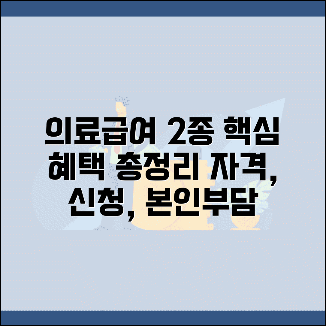 의료급여 2종 수급권자 | 대상자 | 1종과 차이 | 본인부담 | 급여 범위 | 신청방법 | 혜택