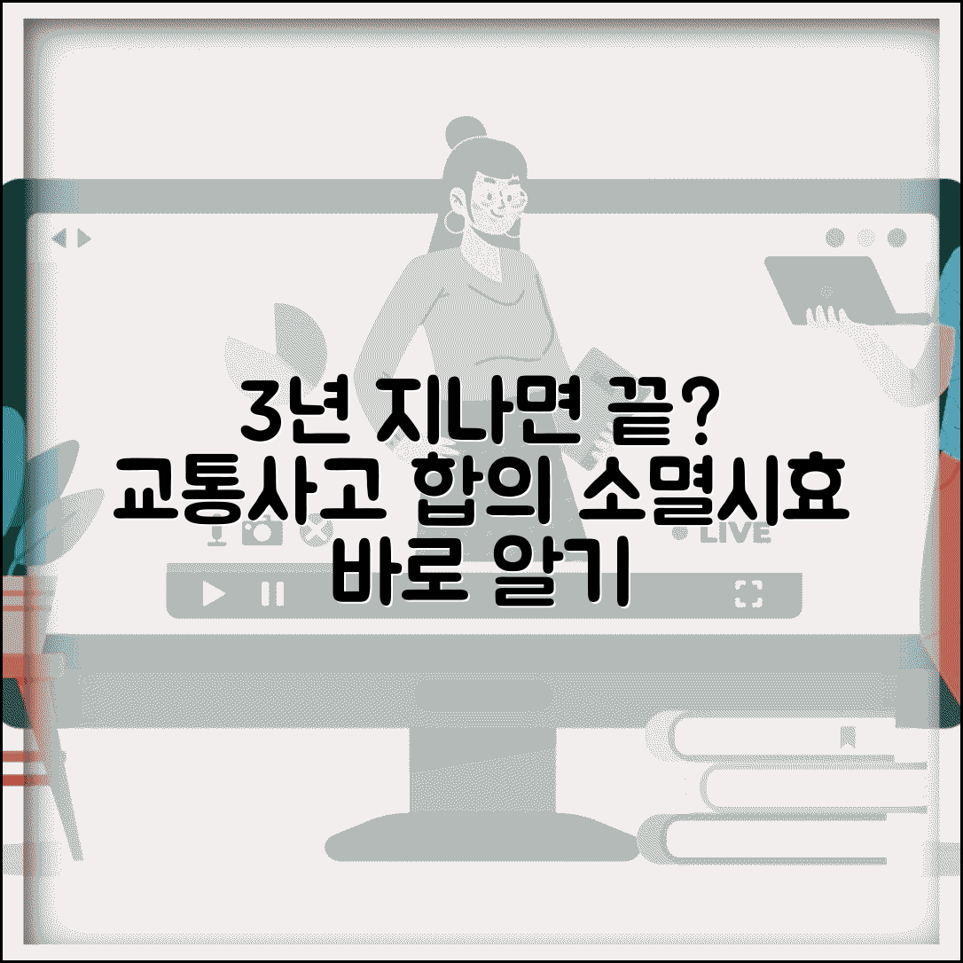 교통사고 합의기간 3년 지나면 청구 못한다고? | 소멸시효 바로 알기