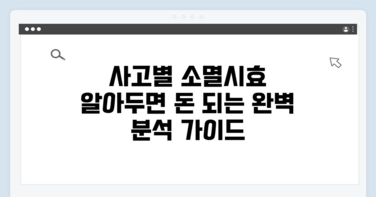 사고 종류별 소멸시효 완벽 분석