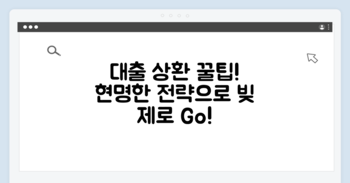 대출 후 현명한 상환 전략 꿀팁