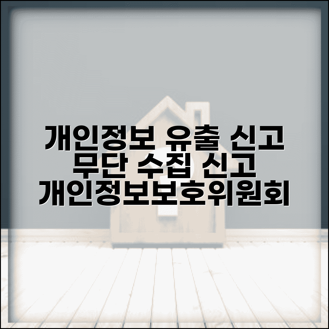 개인정보 유출 신고 | 개인정보 무단수집 개인정보보호위원회 신고