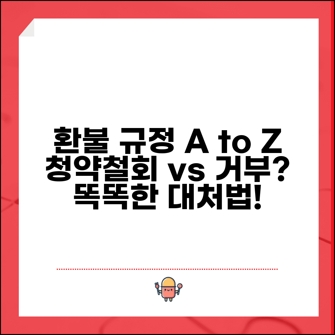 전자상거래 환불 규정 | 온라인 쇼핑 청약철회와 환불 거부시 대처법