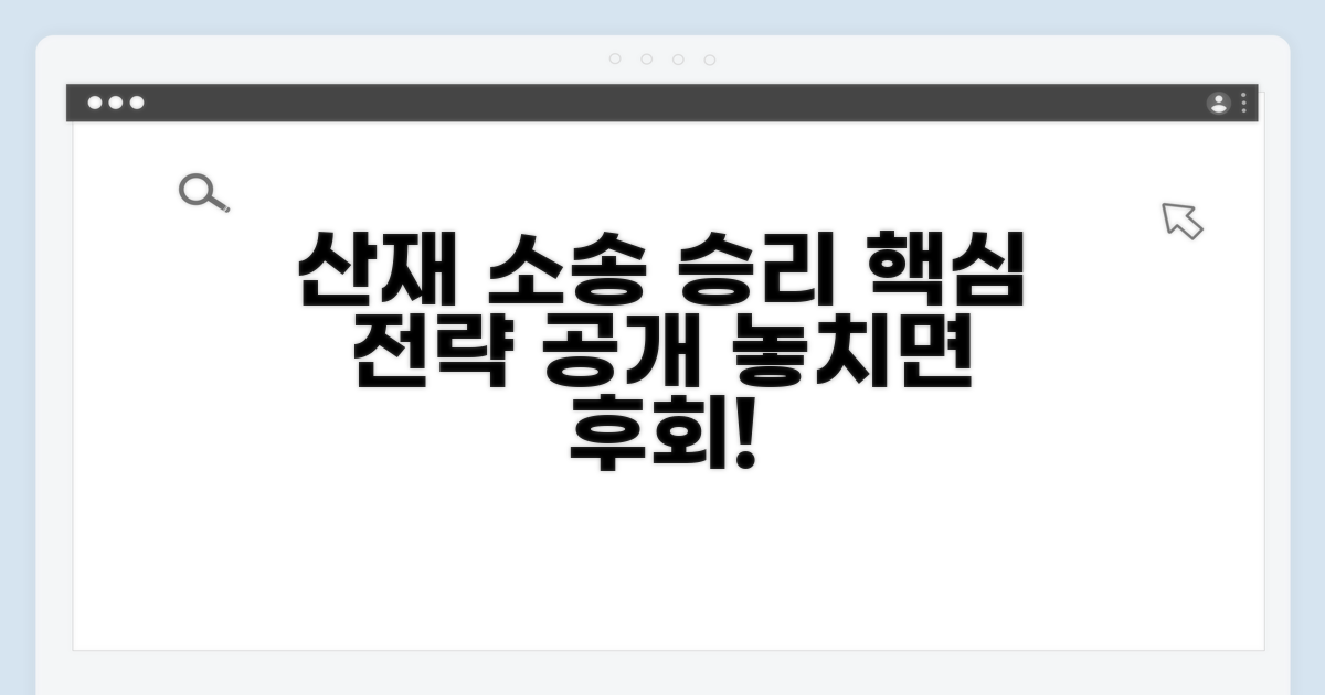 성공적인 산재 소송 전략