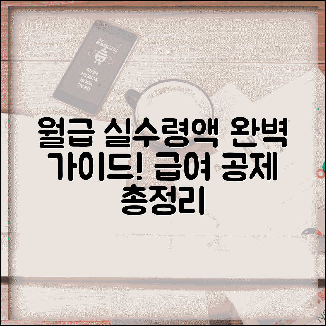 월급 계산방법 | 급여 공제액 실수령액 계산 완벽가이드