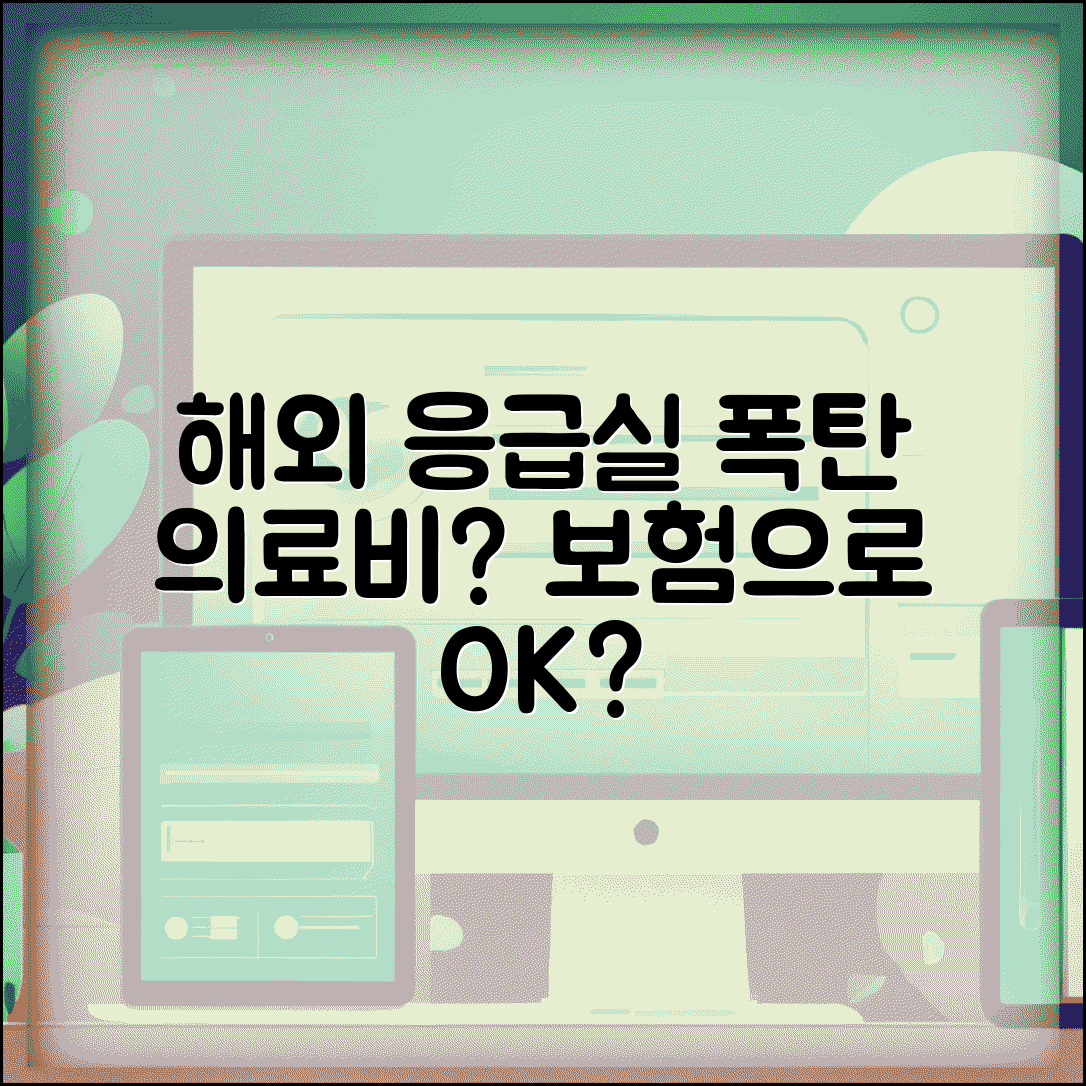 해외에서 응급실 가면 돈 얼마나 드나요 | 해외 응급실 | 의료비 | 보험