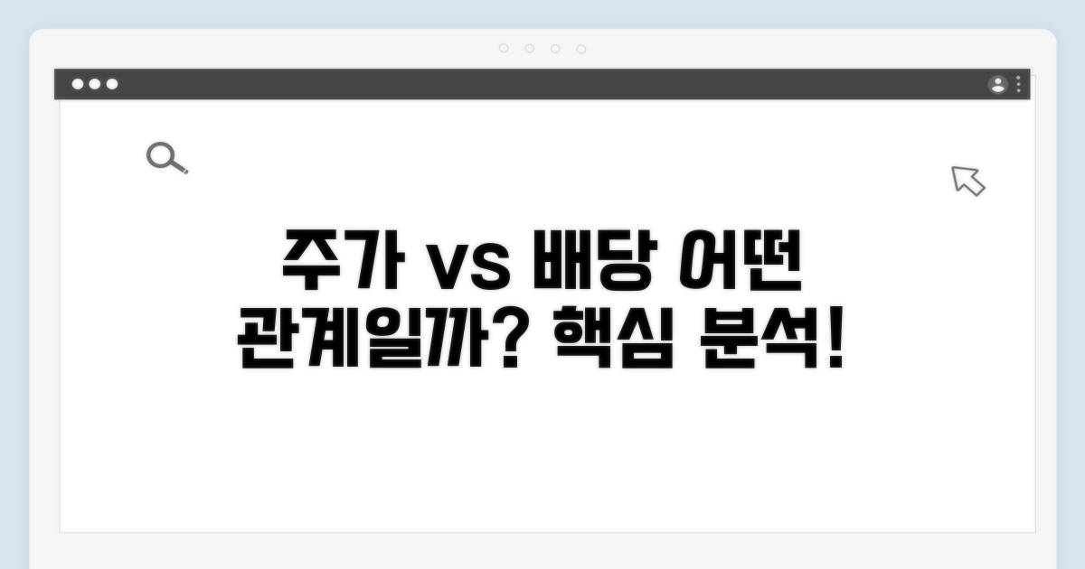 주가와 배당수익률, 어떤 관계일까?