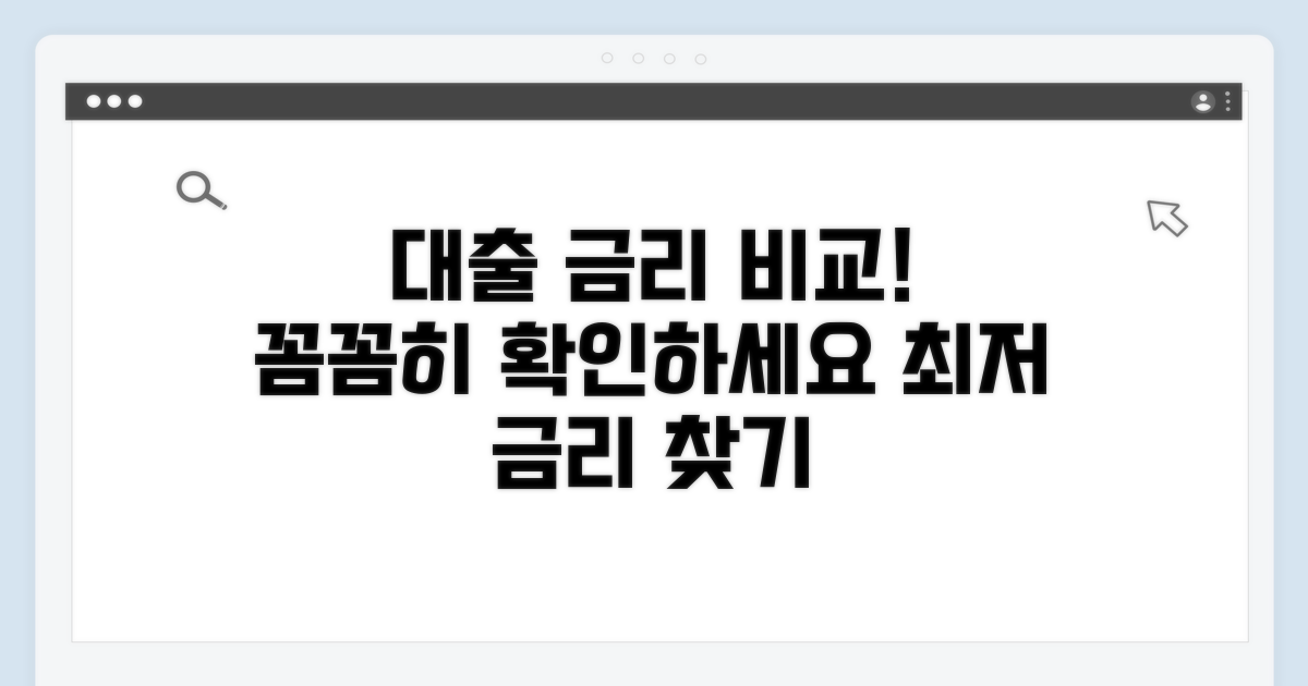대출 금리, 계약서 꼼꼼히 비교하기