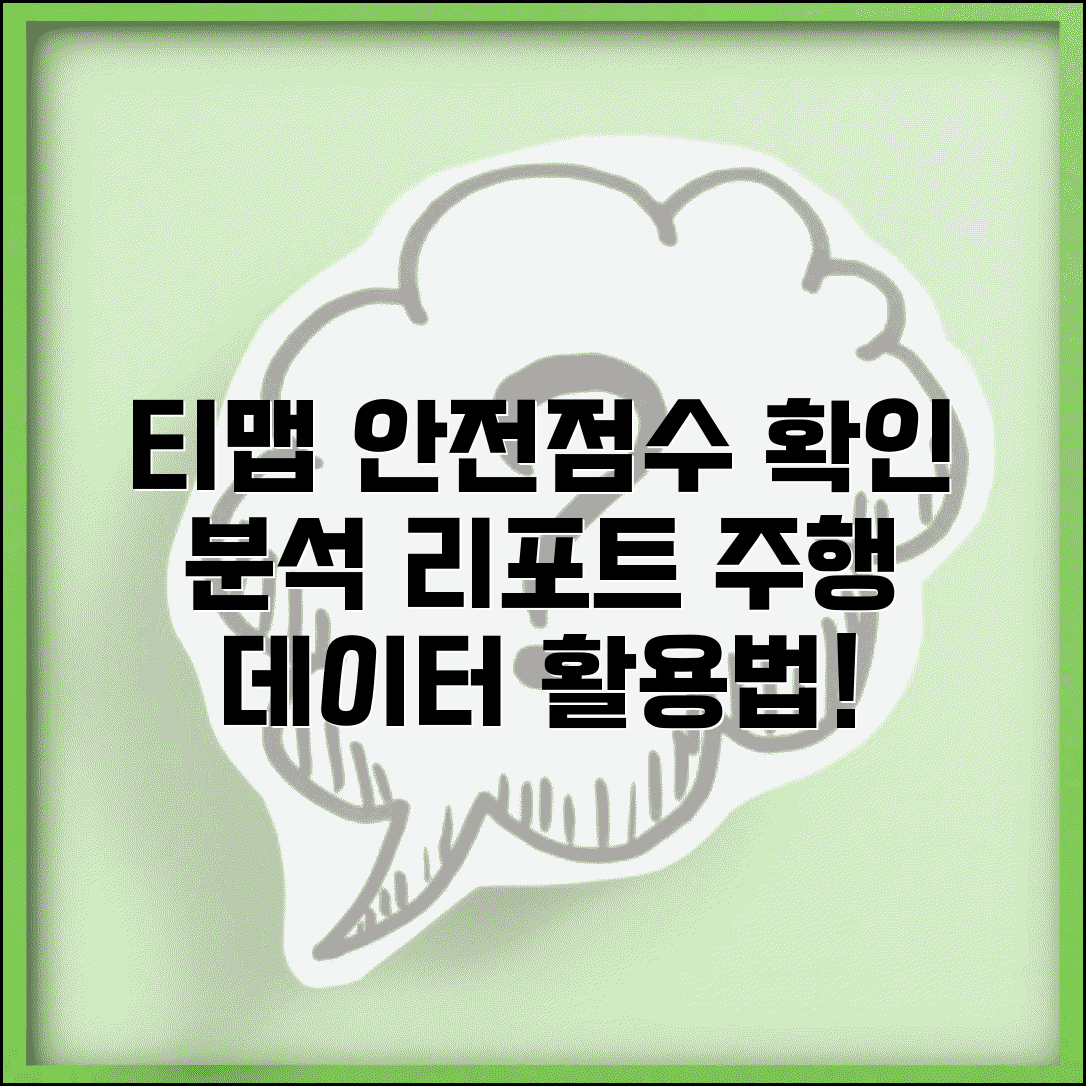 티맵 안전운전 점수 확인 방법 | 상세 분석 리포트 보기 | 주행 데이터 활용법
