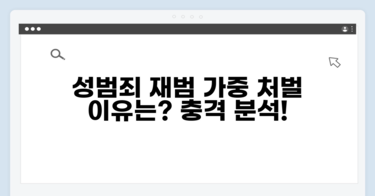 성추행 재범, 형량 가중 요인 분석