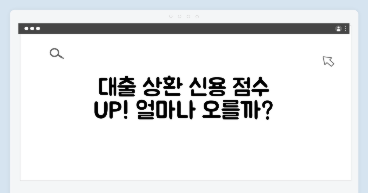 대출 중도상환, 신용점수 얼마나 오를까?