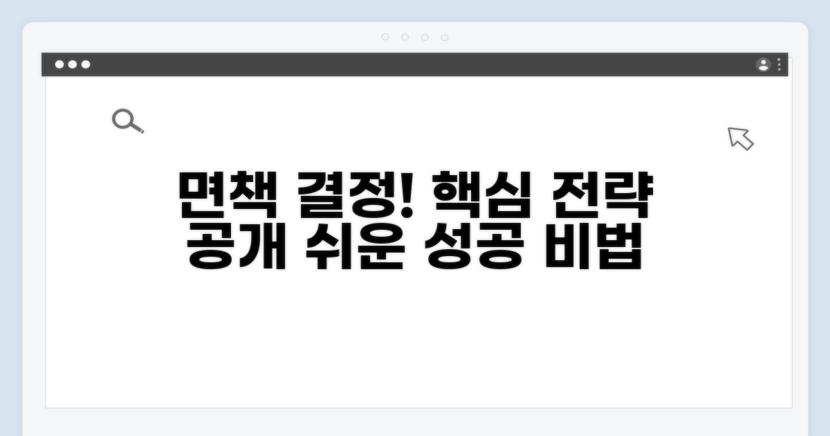 면책 결정 받아내는 핵심 전략