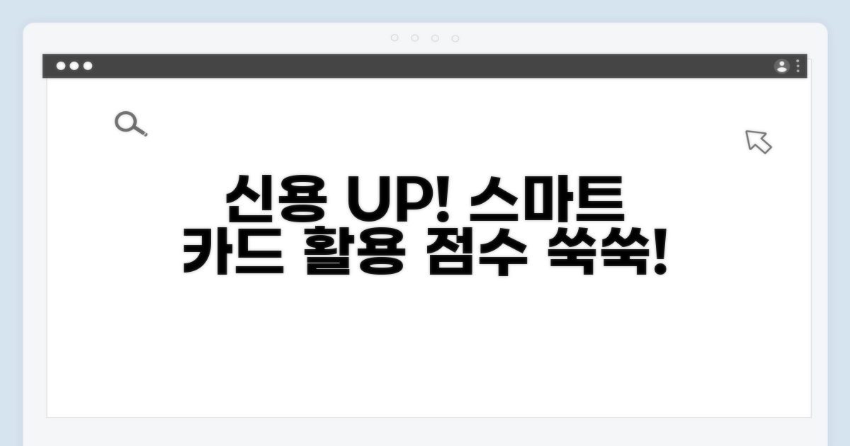 신용점수 올리는 스마트한 카드 활용법