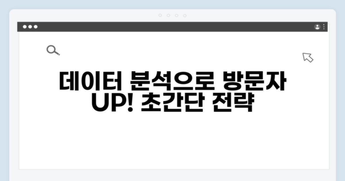 데이터 분석으로 방문자 수 올리기