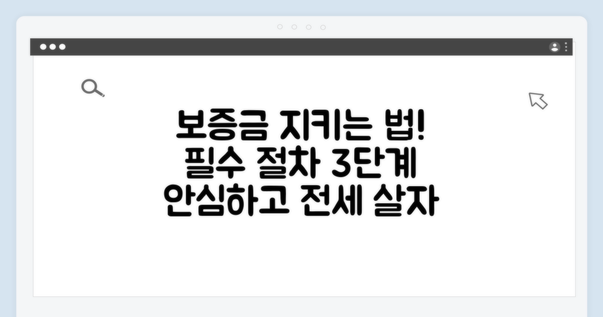 보증금 보호 위한 필수 절차 확인