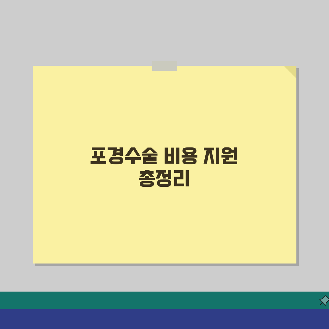 포경수술 비용지원 | 건강보험 적용 조건 및 의료급여 혜택 | 저소득층 지원 프로그램 총정
