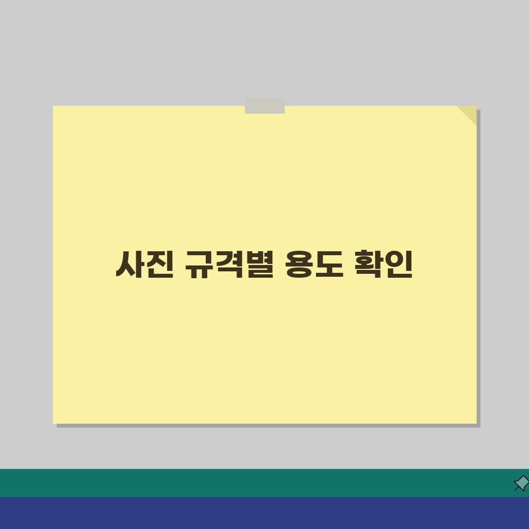 증명사진 규격표 크기별 용도 | 여권 주민등록증 사진 규격 꿀팁 공유해요!