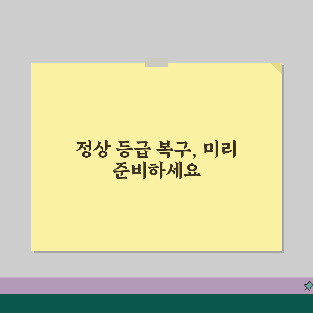 신용등급 회복 기간은 얼마나? | 연체 후 정상 등급 복구 시간, 같이 알아봐요!