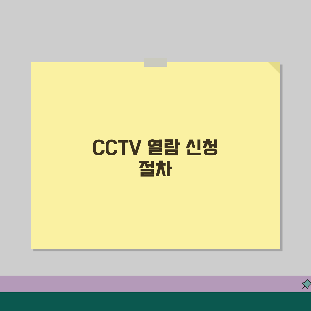 CCTV 열람 개인정보 보호법 | CCTV 영상 열람 절차 완벽가이드, 궁금한 점 알려드려
